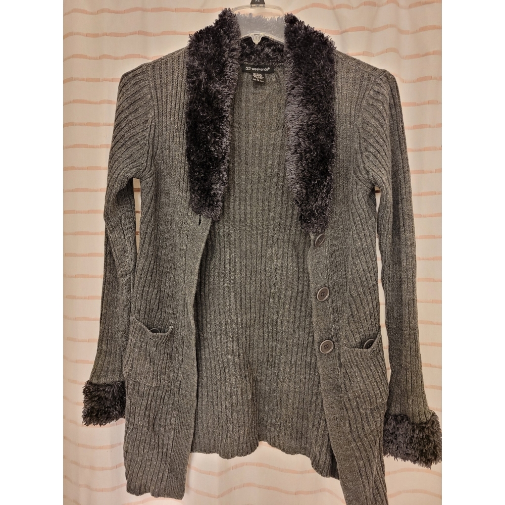 Grey Cardigan